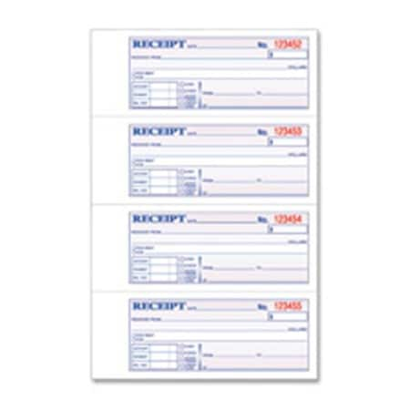 Adams Business Forms ABFTC2701 Money-Rent Receipt Book- Crbnlss- 3-Part- 2-.75in.x6-.75in.- 50-BK